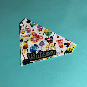 Personalized Theme Park Treats Bandanas