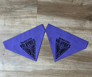 Golden State Valkyries Dog Bandana - The Woof Warehouse