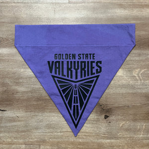 Oopsies! Golden State Valkyries Dog Bandana - The Woof Warehouse