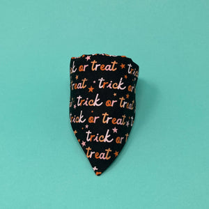 Cute Trick or Treat Dog Bandana