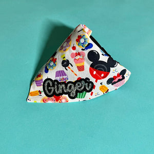 Personalized Theme Park Treats Bandanas