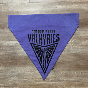 Oopsies! Golden State Valkyries Dog Bandana - The Woof Warehouse