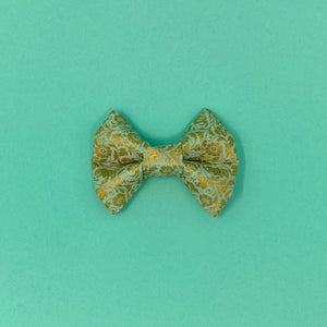 Blue Regency Dog Bow Tie - The Woof Warehouse