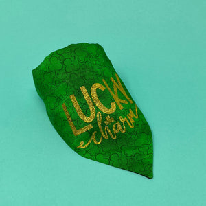 Glitter Lucky Charm Saint Patrick's Day Dog Bandana - The Woof Warehouse