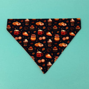 Pumpkin Spice Treats Dog Bandana