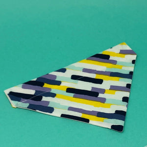 Navy and Purple Matching Dog Bandana - The Woof Warehouse