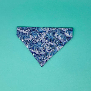 Asian Waves Bandana - The Woof Warehouse