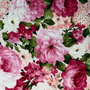 Pink Peonies Matching Dog Bandana and Human Infinity Scarf - The Woof Warehouse