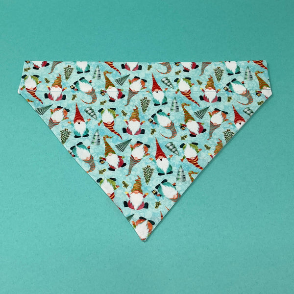A Very Gnome-y Christmas Dog Bandana - The Woof Warehouse