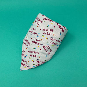 It's My Barkday Bandana - The Woof Warehouse