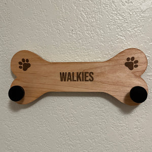 Bone Dog Leash Holder- Walkies - The Woof Warehouse