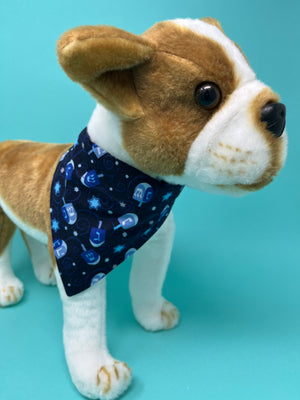 Hannukah Dreidel Dog Bandana - The Woof Warehouse