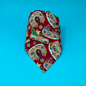 Merry Gingerbread Dog Bandana - The Woof Warehouse