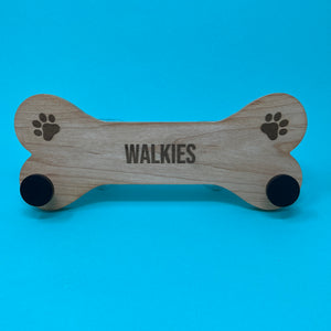 Bone Dog Leash Holder- Walkies - The Woof Warehouse