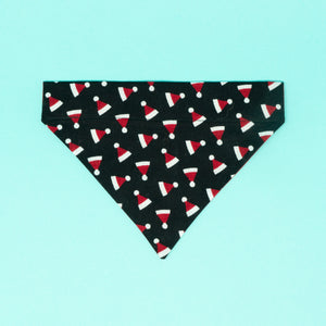 Santa Hats Dog Bandana - The Woof Warehouse