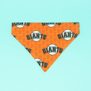 SF Giants in Orange Dog Bandana - The Woof Warehouse