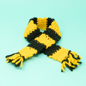 Striped Wizard Dog Scarf (Inspired by Harry Potter) - The Woof Warehouse