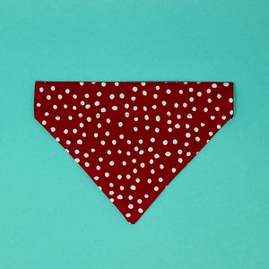 Polka Dot Valentines Dog Bandana - The Woof Warehouse