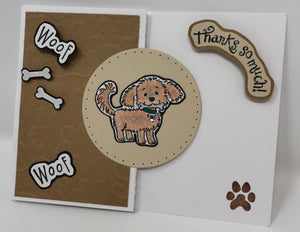 Cards- Hand Stamped - The Woof Warehouse