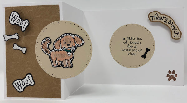 Cards- Hand Stamped - The Woof Warehouse