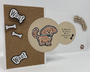 Cards- Hand Stamped - The Woof Warehouse