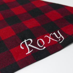 Embroidered Personalized Dog Bandanas - The Woof Warehouse