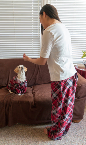 Matching Dog and Human Pajama Lounge Wear - The Woof Warehouse