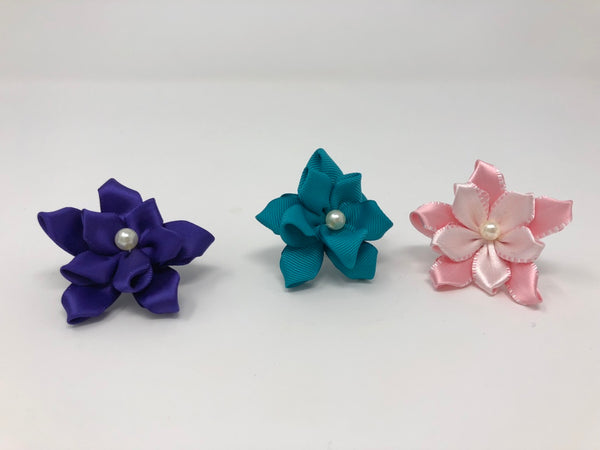Ribbon Flowers - The Woof Warehouse